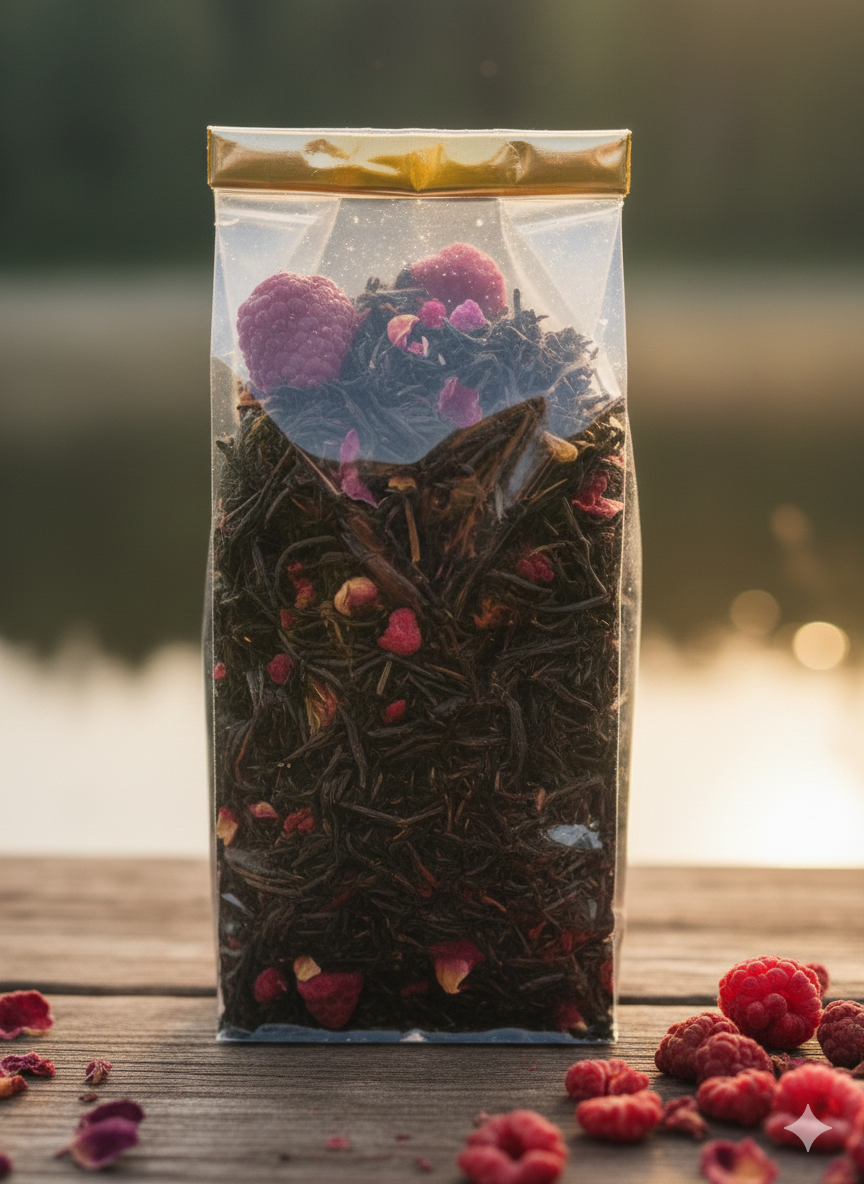 Schwarzer Tee mit Himbeere 40 g