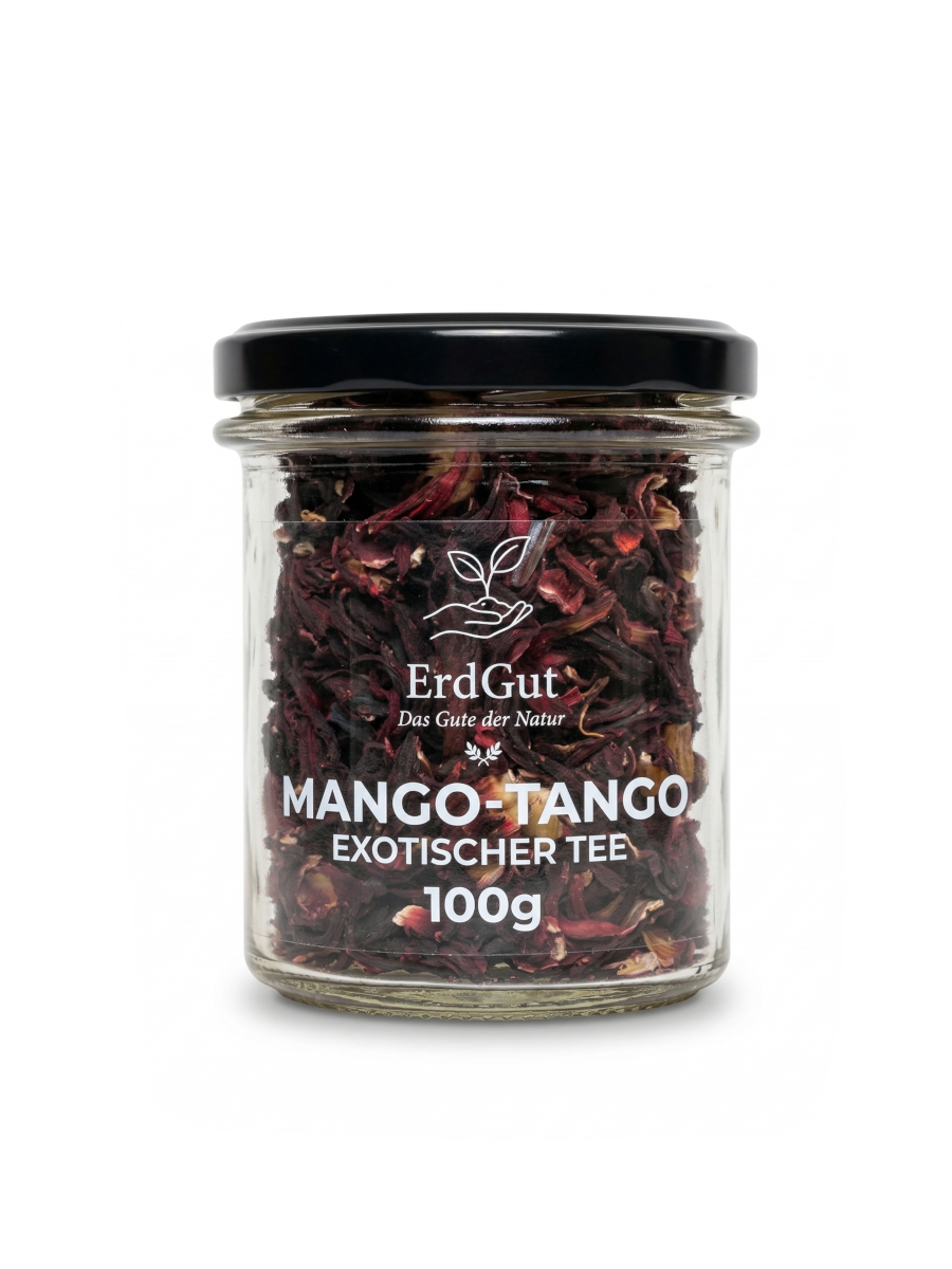ErdGut Mango-Tango | Exotischer Früchtetee mit Mango-Stücken (100g)