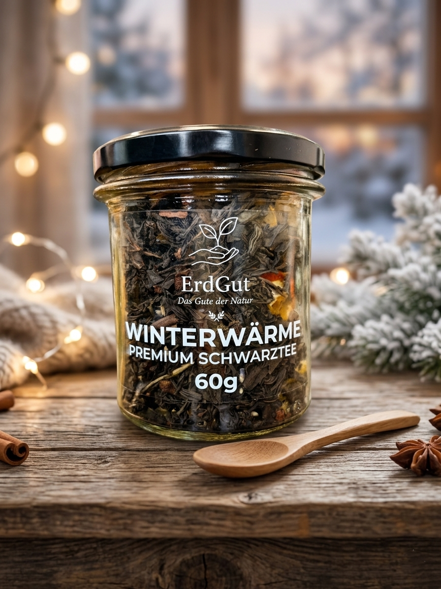 ErdGut Winterwärme | Premium Schwarztee für gemütliche Stunden (60g)